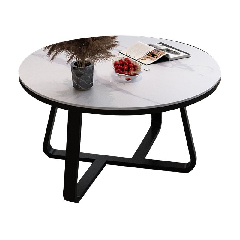 Table de cocktail ovale en pierre Glam Table de cocktail basse simple standard