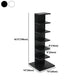 Closed Back Bookshelf Contemporary Style Invisible Bookcase for Study Room and Office Clearhalo 'Bookcases' 'furn' 'furn_bookcases' 'Furniture' 'furniture_bookcases' 'Office Furniture' 1200x1200_5a05a9da-3231-4357-a08e-fde8936c2c79