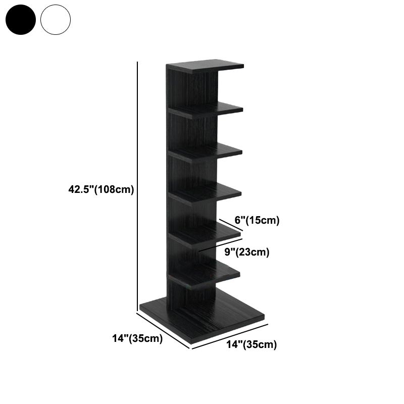Closed Back Bookshelf Contemporary Style Invisible Bookcase for Study Room and Office Clearhalo 'Bookcases' 'furn' 'furn_bookcases' 'Furniture' 'furniture_bookcases' 'Office Furniture' 1200x1200_5a05a9da-3231-4357-a08e-fde8936c2c79