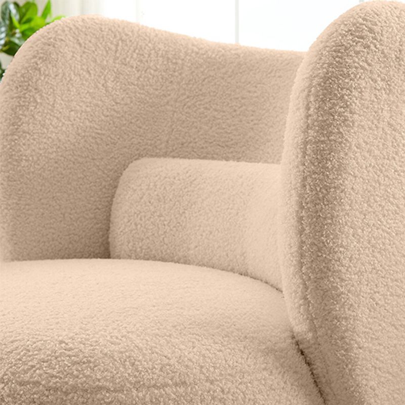 27.5"Wide Pillow Back Armless Slipper Accent Chair for Bedroom Clearhalo 'Accent Chairs' 'accent_chairs' 'Chairs & Seating' 'furn' 'furn_accent_chairs' 'Furniture' 'Living Room Furniture' 1200x1200_5a071bc8-c118-441b-bb70-dfb958f2e298