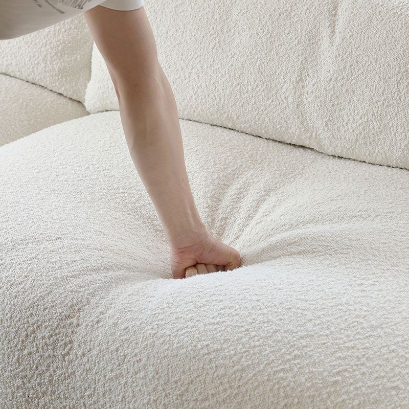 Modernism Sewn Pillow Back Sofa Tuxedo Arm Sofa with 4 Pillows Clearhalo 'furn' 'furn_sofas' 'Furniture' 'Living Room Furniture' 'Sofa' 'sofas' 1200x1200_5a07bb67-9e5b-496c-bbf1-68ddc6c4174d