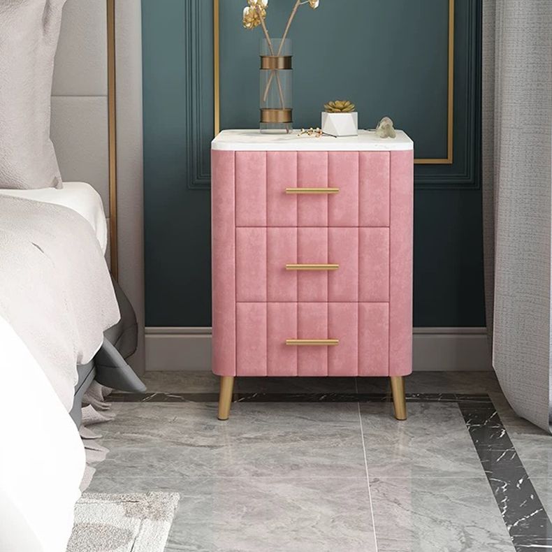 Slate Bedside Cabinet Modern Minimalist Bedside Table with Legs Clearhalo 'Bedroom Furniture' 'furn' 'furn_night_stand' 'Furniture' 'night_stand' 'Nightstands' 1200x1200_5a0bd050-728c-4782-996a-c4a0ef672841