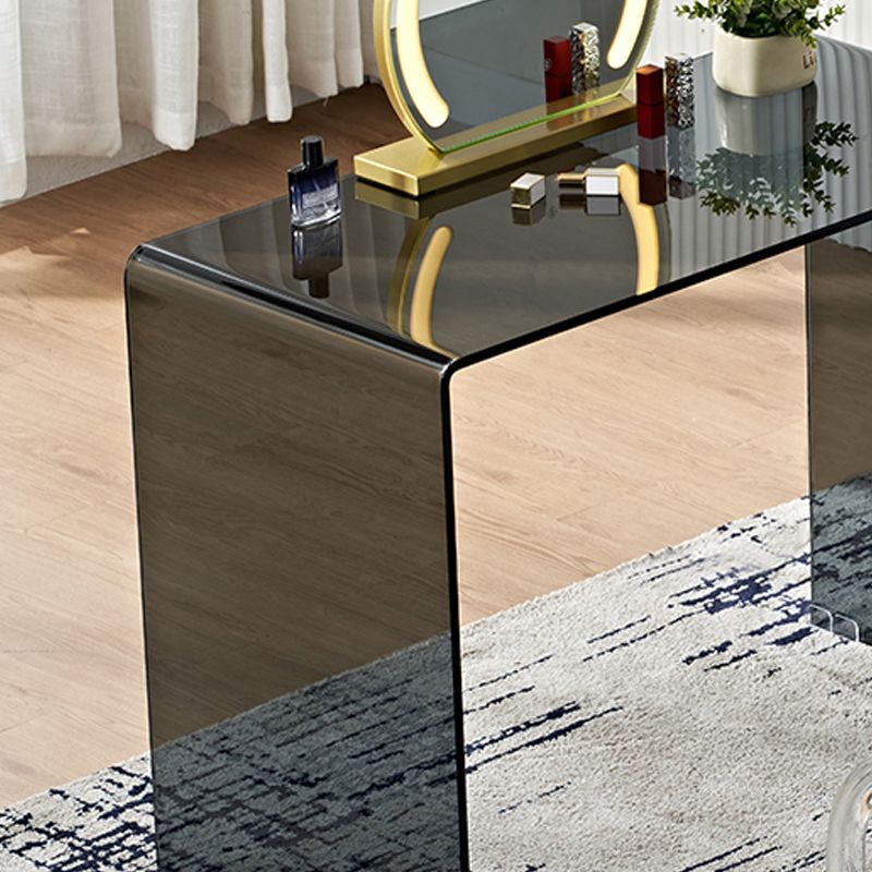 Trucco contemporaneo vanità in piedi da letto in vetro set di vanità per trucco