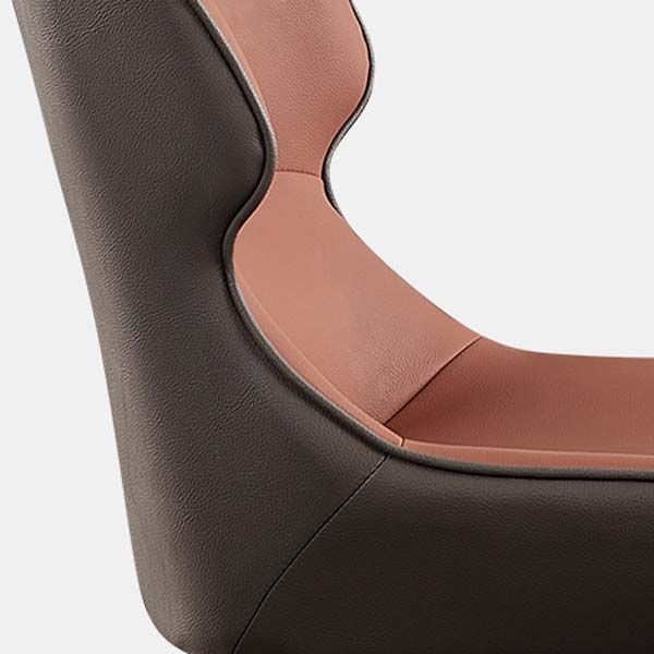 Faux Leather Kitchen Dining Side Chairs Wingback Side Chairs