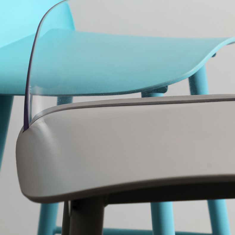 Nordic Style Plastic Barstool Colorful 4 Legs Bar Stool for Living Room Clearhalo 'Bar Furniture' 'Bar Stools' 'bar_stools' 'furniture_bar_stools' 'Kitchen & Dining Furniture' 'kitchen&dining_furn' 'kitchen' 'kitchen_furn' Furniture' 1200x1200_5a0d8a5e-b390-4ab6-9577-68731a37890d