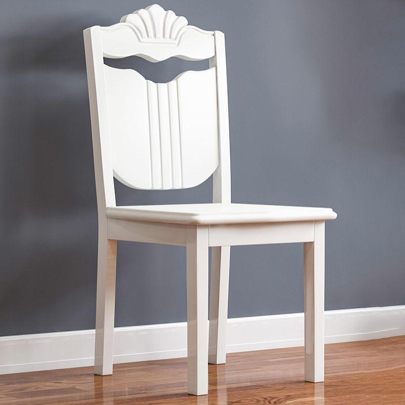 Victorian Style Marble Dining Set with White Fixed Table and 4 Legs Base for Home Use Clearhalo 'Dining Room Sets' 'Dining Tables & Seating' 'dining_room_set' 'furn' 'furn_dining_room_set' 'Furniture' 'furniture_dining_room_set' 'Kitchen & Dining Furniture' 'kitchen&dining_furn' 'kitchen' 1200x1200_5a0dc7c0-114e-44d0-a0b5-d79e28c79b96