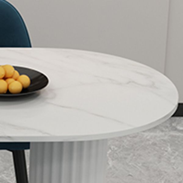 Metal Modern Free Form Table Sintered Stone Table with 3 Legs Clearhalo ' dining_table' 'Dining Tables & Seating' 'Dining Tables' 'furn' 'furn_dining_table' 'Furniture' 'furniture_dining_table' 'Kitchen & Dining Furniture' 'kitchen&dining_furn' 'kitchen' 'kitchen_dining_table' 1200x1200_5a119f7a-6cc7-48ba-91cb-4bf6f474ed60
