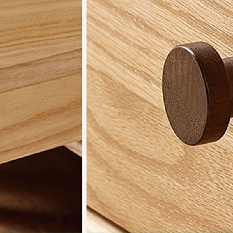 Wood 1 - Drawer Contemporary Accent Cabinet Contemporary with Straight Legs Clearhalo 'Cabinets & Chests' 'cabinets_chests' 'furn' 'furn_cabinets_chests' 'Furniture' 'Living Room Furniture' 1200x1200_5a120c9c-da61-4ebf-b9f9-dc6ee1730fd7