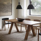 Solid Wood Dining Table Rectangle Modern Dinner Table for Home Use Clearhalo 'Dining Tables & Seating' 'Dining Tables' 'dining_table' 'furn' 'furn_dining_table' 'Furniture' 'Kitchen & Dining Furniture' 1200x1200_5a1383b4-1426-4c35-8a7e-7b6b40302dcf