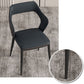 Contemporary Metal Dining Room Armchairs PU Leather Dining Chairs for Home Use Clearhalo ' kitchen&dining_furn' 'Dining Chairs' 'Dining Tables & Seating' 'dining_chair' 'furn' 'furn_dining_chair' 'Furniture' 'furniture_dining_chair' 'Kitchen & Dining Furniture' 'kitchen' 1200x1200_5a177244-3450-44ce-9e73-f42cc40140af