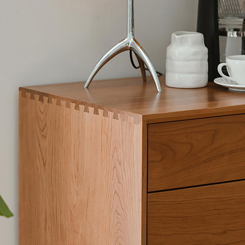 Cómoda de almacenamiento modernista, cómoda de madera maciza con 5/6/9 cajones para dormitorio