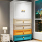 Armoire de garde-robe en plastique armoire de garde-robe contemporaine avec jambes