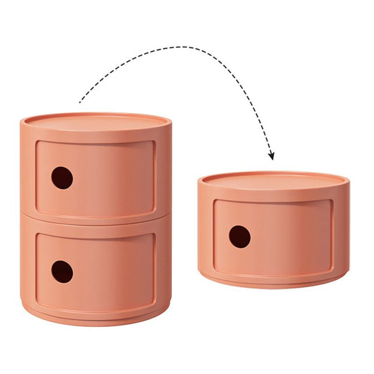 Zeitgenössischer Akzenttisch Nachttisch mehrfarbigbett Nachttisch mit Schränken