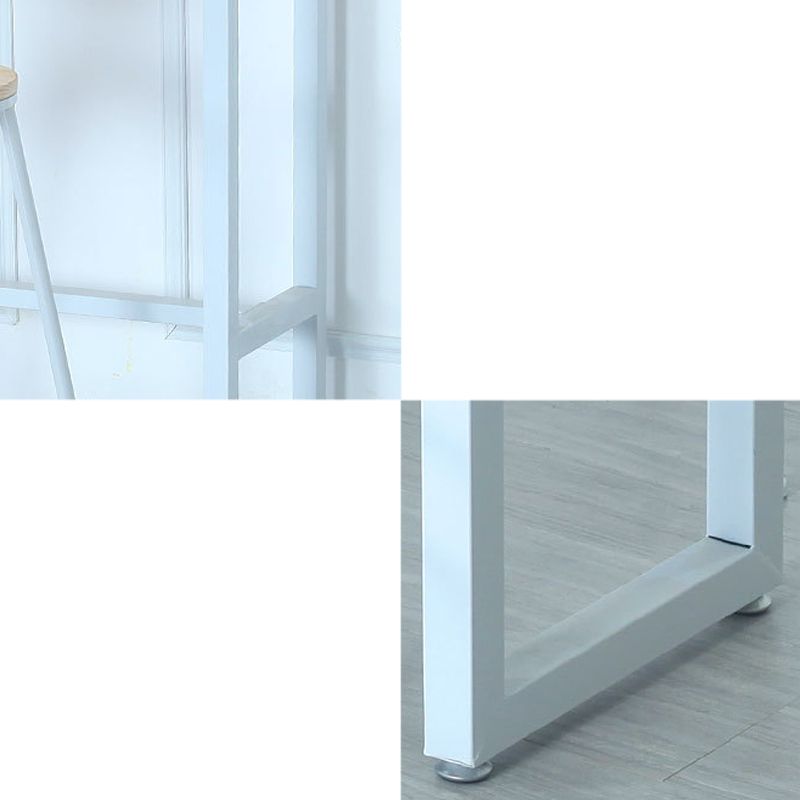 Moderner Bartisch mit Massivholzplatte für das Esszimmer
