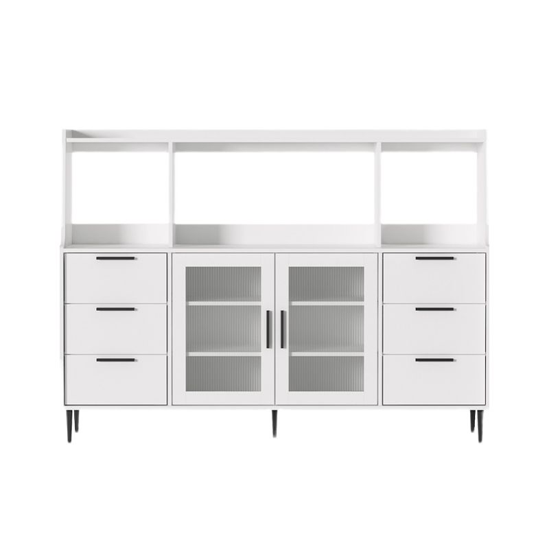 Contemporary Wood Sideboard 50-inch Height Cupboard for Living Room Clearhalo 'buffet_sideboard' 'Buffets & Sideboards' 'furn' 'furn_buffet_sideboard' 'Furniture' 'furniture_buffet_sideboard' 'Kitchen & Dining Furniture' 1200x1200_5a274923-2745-446d-950c-7e31df4211c9