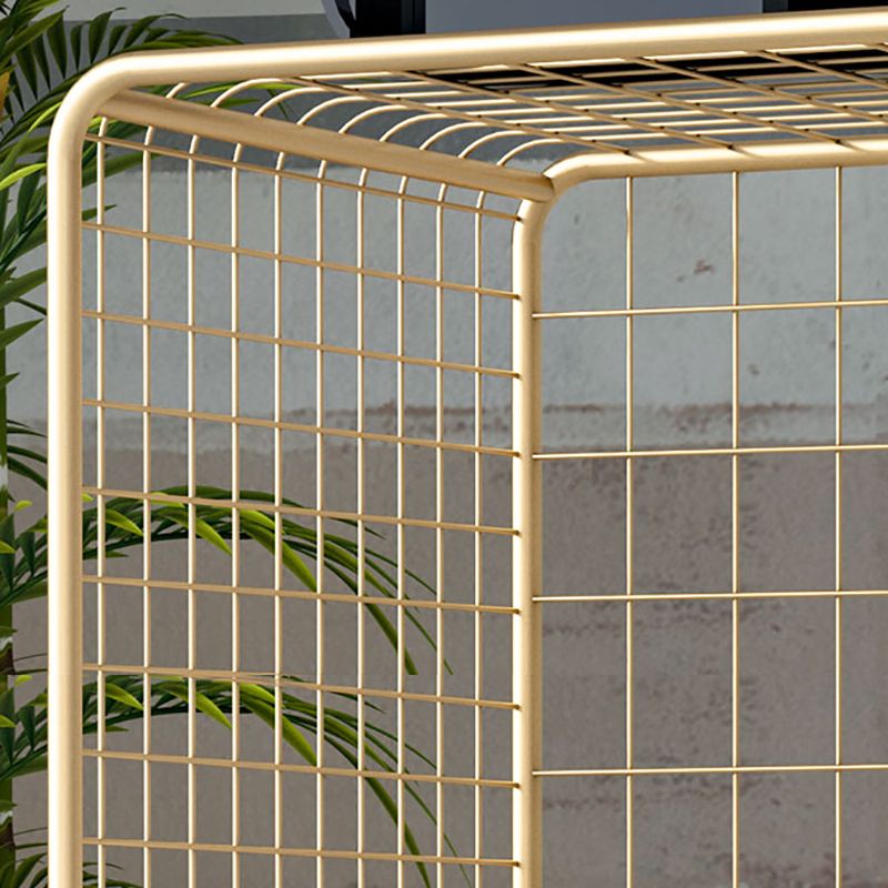 Estantería urbana estantería cerrada retrocedida de estantería de metal vertical para sala de estar