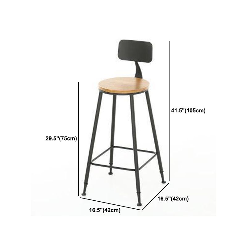 1/2/9 Pieces Industrial Solid Wood Bar Table Set Rectangular Counter Set for Home Use