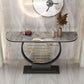 Tavolo di accento console resistente alle macchie glam Antique di divano console di divano