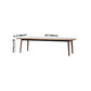 Contemporary Solid Wood Brown Table Rectangle Standard Dining Table for Kitchen Clearhalo ' dining_table' 'Dining Tables & Seating' 'Dining Tables' 'furn' 'furn_dining_table' 'Furniture' 'furniture_dining_table' 'Kitchen & Dining Furniture' 'kitchen&dining_furn' 'kitchen' 'kitchen_dining_table' 1200x1200_5a386743-7534-4df8-a964-6db7b2e25155
