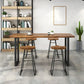 Industrial Bar Table Pine Wood Bar Dining Table with Sled Base Clearhalo 'Bar Furniture' 'Bar Tables' 'bar_tables' 'Furniture' 'furniture_bar_tables' 'Kitchen & Dining Furniture' 1200x1200_5a39325a-c634-4ae9-9a17-4b23dd948935