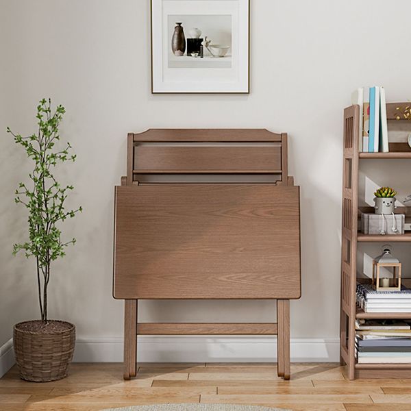 1/2ピースのダイニングルームの椅子とテーブルセットは、無地の木材、無垢材