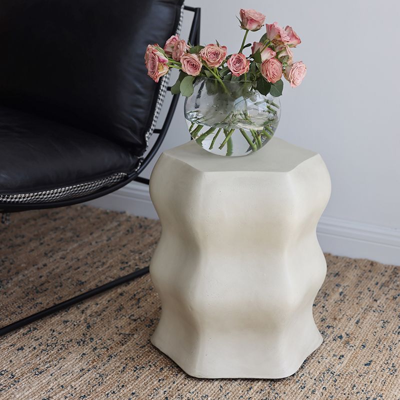 14.6" Wide Metal Block Side Table Geometric Sofa Side Accent Table Clearhalo 'Coffee & Accent Tables' 'End & Side Tables' 'end_side_tables' 'furn' 'furn_end_side_tables' 'Furniture' 'Living Room Furniture' 1200x1200_5a3cd656-0155-4b67-8651-bd125b34de88