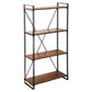 Home Office Etagere Bookshelf Modern Bookcase with Rectangle Shelves