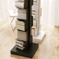 Modern Corner Vertical Bookshelf White and Black Closed Back Bookshelf Clearhalo 'Bookcases' 'furn' 'furn_bookcases' 'Furniture' 'furniture_bookcases' 'kitchen' 'kitchen_bookcases' 'Living Room Furniture' 'Office Furniture' 1200x1200_5a3e5149-9b14-4478-902a-07ccaf5e2f18