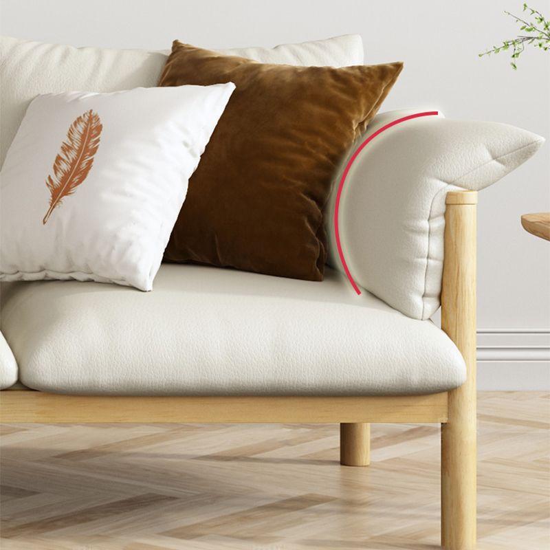 Faux Leather Stain Resistant Contemporary Standard Sofa Couch Clearhalo 'furn' 'furn_sofas' 'Furniture' 'Living Room Furniture' 'Sofa' 'sofas' 1200x1200_5a41ea81-af60-4f22-a0d6-15e527188f5a