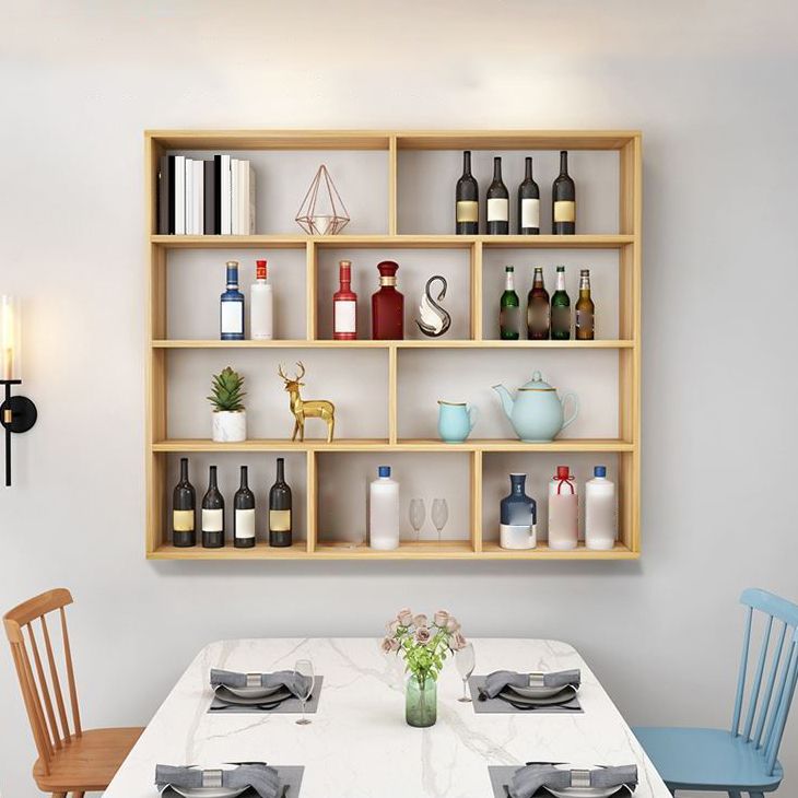 Contemporary Floating Bookshelf Wall Mounted Manufactured Wood Bookcase Clearhalo 'Bookcases' 'furn' 'furn_bookcases' 'Furniture' 'Office Furniture' 1200x1200_5a455aca-b0a8-49b3-9246-8d6feea3eed0