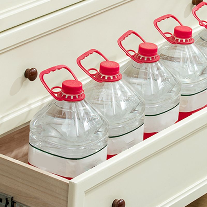 Modern Solid Wood Accent Chest with Drawers 13.77" Wide Chest