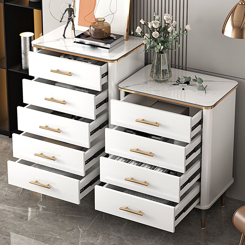 Wood Storage Cabinet Contemporary Standard Side Cabinet with Drawers Clearhalo 'Cabinets & Chests' 'cabinets_chests' 'furn' 'furn_cabinets_chests' 'Furniture' 'Living Room Furniture' 1200x1200_5a4a9f39-b3e6-40a8-93a7-b86496d7d937