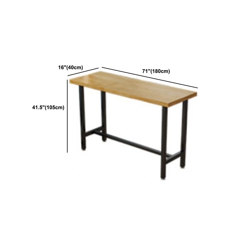 1/2/6/7/9/11 Pièces Table et tabouret Rectangle Glam Glam Wood Counter High