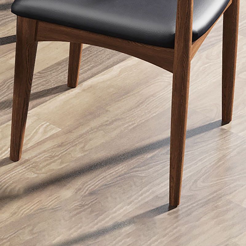 Industrial Design Open Back Side Chair for Kitchen Wood Dining Side Chair Clearhalo ' kitchen&dining_furn' 'Dining Chairs' 'Dining Tables & Seating' 'dining_chair' 'furn' 'furn_dining_chair' 'Furniture' 'furniture_dining_chair' 'Kitchen & Dining Furniture' 'kitchen' 1200x1200_5a4b7e26-1166-4fcd-83c2-9741f43649c9