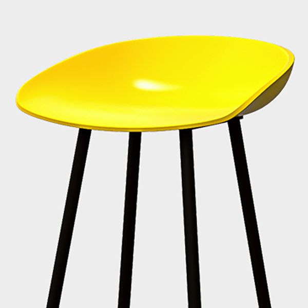 Industrial Counter Stool with Bucket Plastic Bar Stools for Restaurant Clearhalo 'Bar Furniture' 'Bar Stools' 'bar_stools' 'furn' 'furn_bar_stools' 'Furniture' 'Kitchen & Dining Furniture' 1200x1200_5a550acd-9333-48e0-86a1-e17abc35bd1b