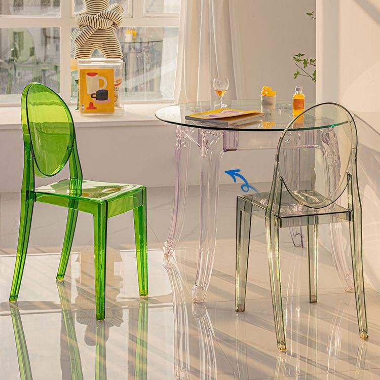 Scandinavian Stackable Plastic Side Chairs Open Back Side Chair Clearhalo 'Dining Chairs' 'Dining Tables & Seating' 'dining_chair' 'furn' 'furn_dining_chair' 'Furniture' 'furniture_dining_chair' 'Kitchen & Dining Furniture' 1200x1200_5a5a16c9-d79f-4012-9acd-7f8dcd2418bf