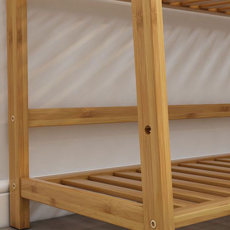Contemporary Open Back Bamboo Bookshelf Ladder Bookcase with Shelves Clearhalo 'Bookcases' 'furn' 'furn_bookcases' 'Furniture' 'Office Furniture' 1200x1200_5a5a50bf-9f53-4fea-add6-4c50d67d563d