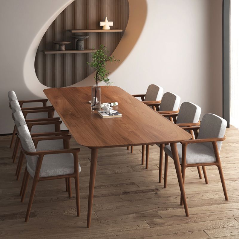 Solid Wood Contemporary Rectangle Dining Table Pine Wood Top Table with Legs Clearhalo ' dining_table' 'Dining Tables & Seating' 'Dining Tables' 'furn' 'furn_dining_table' 'Furniture' 'furniture_dining_table' 'Kitchen & Dining Furniture' 'kitchen&dining_furn' 'kitchen' 'kitchen_dining_table' 1200x1200_5a5a6e5b-623e-4633-8c02-52615996fb3e