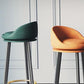Contemporary Home Swivel Stool Matte Finish Upholstered Bar Stools