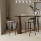 Solid Wood Bar Stool Table Contemporary Pub Height Dining Table