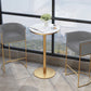 White Stone Bar Table Traditional Luxury Bar Table with Gold Base Clearhalo 'Bar Furniture' 'Bar Tables' 'bar_tables' 'furn' 'furn_bar_tables' 'Furniture' 'furniture_bar_tables' 'Kitchen & Dining Furniture' 1200x1200_5a628d49-abeb-48ee-830f-60bf0b2308a5