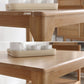 Square Industrial Dining Table Wood Color Fixed Table with White Oakwood Clearhalo ' dining_table' 'Dining Tables & Seating' 'Dining Tables' 'furn' 'furn_dining_table' 'Furniture' 'furniture_dining_table' 'Kitchen & Dining Furniture' 'kitchen&dining_furn' 'kitchen' 'kitchen_dining_table' 1200x1200_5a63356c-3797-45b8-ab8f-b28dddb0c6a8