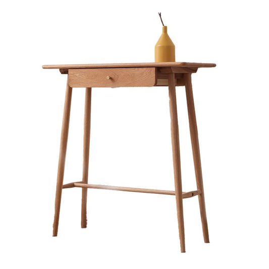 Mesa de comedor de altura de pub moderna mesa de altura de contador de roble natural