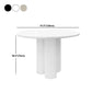 Modern Dining Table Stone and Metal Three Pedestal Dining Table for Living Room Clearhalo 'Dining Tables & Seating' 'Dining Tables' 'dining_table' 'furn' 'furn_dining_table' 'Furniture' 'furniture_dining_table' 'Kitchen & Dining Furniture' 'kitchen' 'kitchen_dining_table' 1200x1200_5a63d898-aed0-4b6c-9f5c-ce6871adf9fb