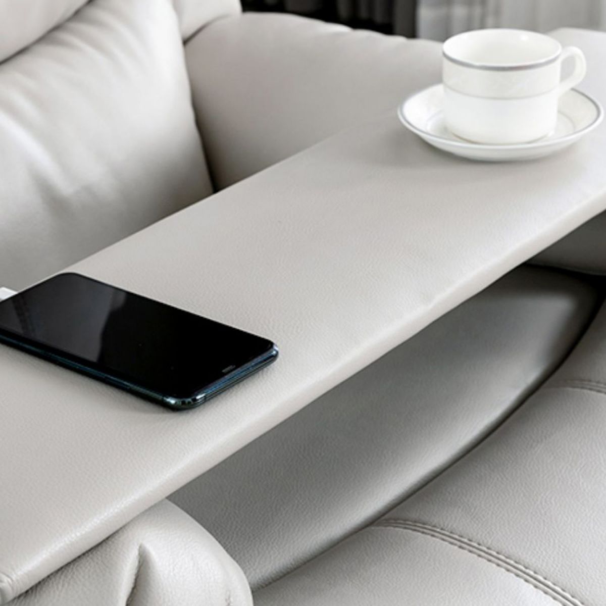 Solid Color Standard Recliner Modern Minimalist Home Single Recliner Chair