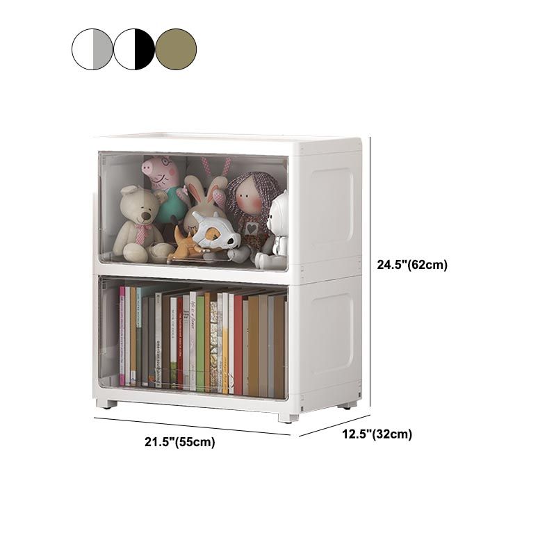 Contemporary Storage Cabinet Plastic Wardrobe Closet for Bedroom Clearhalo 'Armoires & Wardrobes' 'armoires_wardrobes' 'Bedroom Furniture' 'furn' 'furn_armoires_wardrobes' 'Furniture' 1200x1200_5a65edae-9fed-415f-b122-4e2c67d386e0