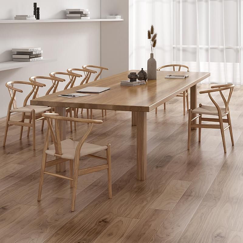 Modern Solid Wood Table for Restaurant Rectangle Brown Dining Table with 4 Legs Clearhalo ' dining_table' 'Dining Tables & Seating' 'Dining Tables' 'furn' 'furn_dining_table' 'Furniture' 'furniture_dining_table' 'Kitchen & Dining Furniture' 'kitchen&dining_furn' 'kitchen' 'kitchen_dining_table' 1200x1200_5a6944f5-b970-45a7-9738-45be06c37cdb