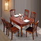 Traditional Solid Wood Table Set 1/2/7 Pieces Dining Set for Home