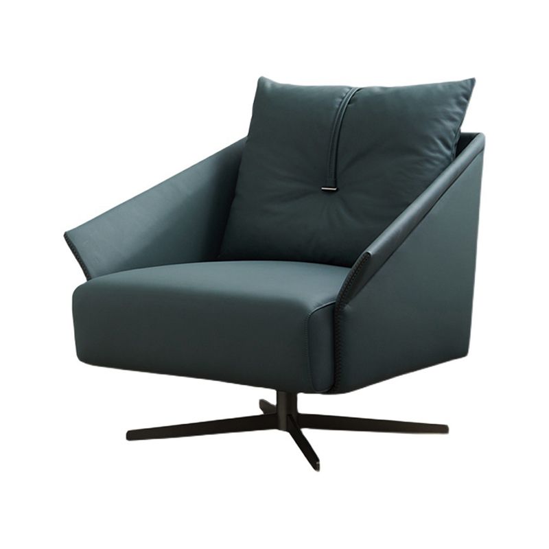 32.68" Long Flared Arms Chair 4-Star Leg Accent Armchair for Living Room Clearhalo 'Accent Chairs' 'accent_chairs' 'Chairs & Seating' 'furn' 'furn_accent_chairs' 'Furniture' 'Living Room Furniture' 1200x1200_5a6cec54-c40a-44f5-9b31-afaa3ab969d1