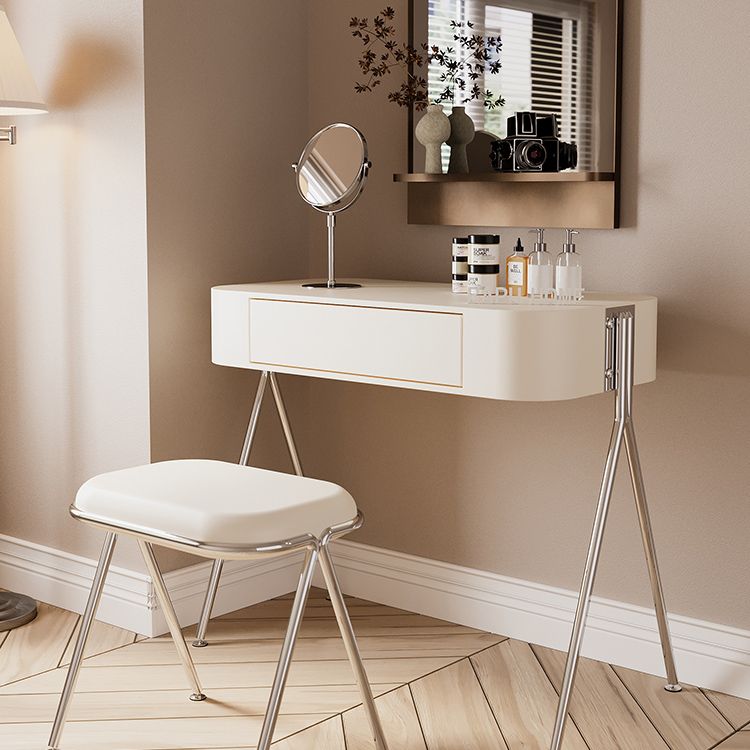 Wooden Make-up Vanity Storage Makeup Vanity Desk Table with a Drawer